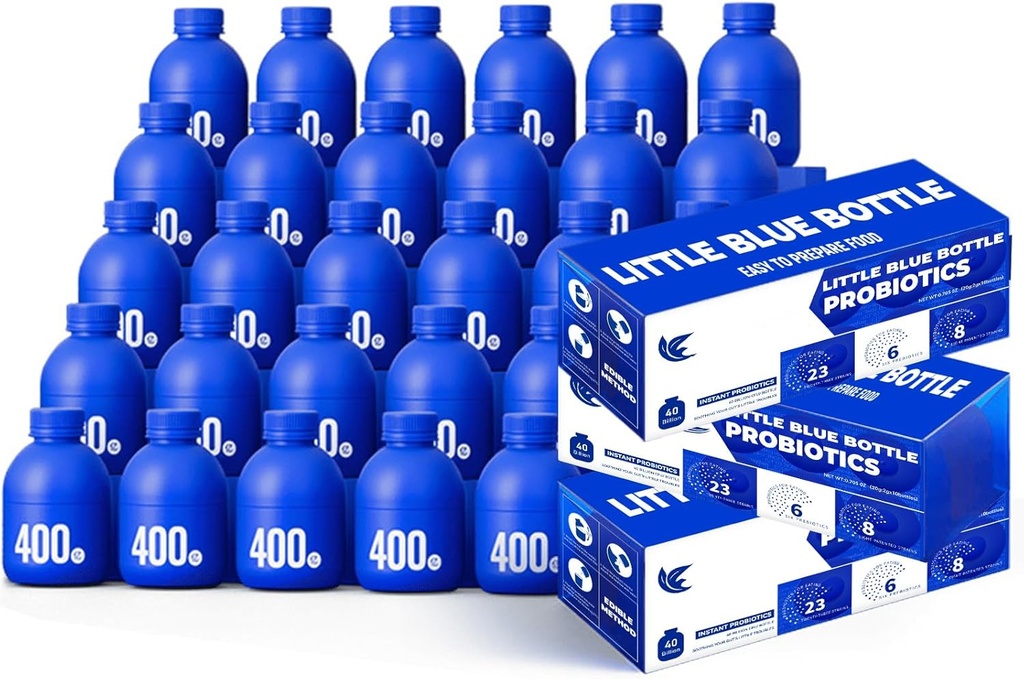 Probiyotikler 40 Milyar CFU - 30 Şişe x 0.7oz - Digestive Health Supplement