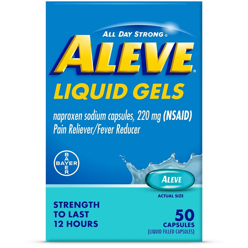 Flamee Liquid Gels, Ağrı Yardımı için Naproxen sodyum
