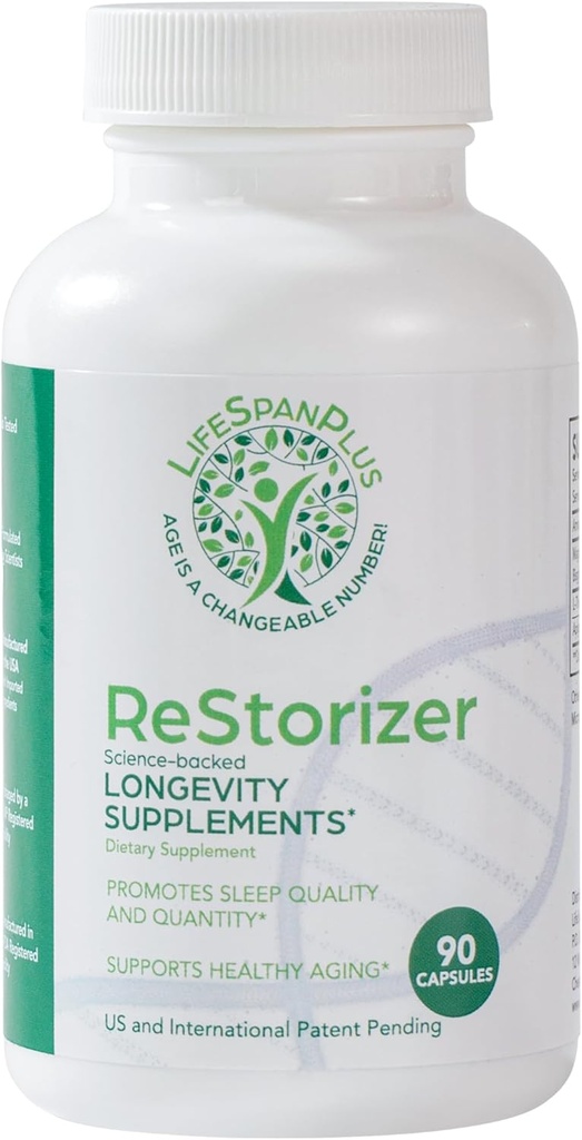 LifeSpanPlus ReStorizer Longevity Supplement, 90 Capsules