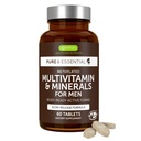 Igennus Metilated Men's Multivitamin with 22 Actives, All-Day Nutrient Delivery, Pure & Clean, Torchfolate & Torchcobalamin, High Strength MTHFR Supplement, Non-GMO & Halal, 60 Tablet