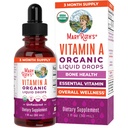 MaryRuth Organics USDA Organic Vitamin A Liquid Drops 