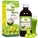 Temel Ayurveda Gooseberry Juice | Pure Amla Fruit Juice | No Sugar add | Natural Source of Vitamin C | for Hair, Eye, Teeth & Nails | 16.23 Fl Oz/480 ml