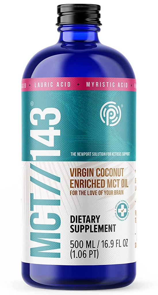 Pruvit MCT//143 Virgin Coconut Zenginleştirilmiş MCT Petrol 16.9 OZ