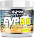 Evogen EVP 3D - Erkekler ve Kadınlar için Stim Free Pre Workout Toz | Sugar Free Non Stim Preworkout with Beta Alanine and Kretine for Energy & Pump | Tropic Thunder | 40 Servisler