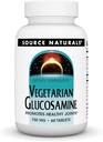 Source Naturals Vegetarian Glucosamine, Sağlıklı Ortakları teşvik eder*, 750 mg - 60 Tablet