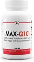 Aging Now MAX-Q10 CoEnzyme Kaneka Q10 ile formüle edildi ve Yüksek Aborpsiyon, Kalp Sağlığı, Enerji Üretimi 200 mg Capsules