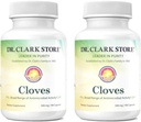 Dr Clark Cloves Health Supplement - Natural Digestive Health, 500 mg, 100 Pure Gelatin Capsules 2Pack