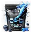 Creatine Monohydrate Gummies - μυϊκή ανάπτυξη, απόδοση, αντοχή - 5 Gram Createine per Serving - Vegan, μη GMO, Gluten-free, Made in USA - 90ct (90 Count, Sour Blue Raspberry)