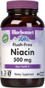 Bluebonnet Nutrition Flush-Free Niacin 500mg, για διατροφική καρδιοαγγειακή υποστήριξη*, χωρίς σόγια, χωρίς γλουτένη, χωρίς γλουτένη, Kosher Certified, χωρίς γαλακτοκομικά, Vegan, 60 κάψουλες λαχανικών, 60 Servings