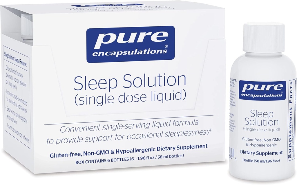 Saf Encapsulations Sleep Solution (Single Dose Liquid) Occasional Sleeplessness | 6 Şişes