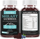 Shilajit για τον άνθρωπο, τη γυναίκα και το παιδί.Himalayan Gold Shilajit Gummies.1000mg Shilajit,200mg Ashwagandha,200mg Chaga,100mg Ginseng,100mg Saw Palmatto,60mg Μαύρο Έλαιο Σπόρου