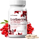 Berberine HCL Magnezyum Glycinate Supplement - 1800 mg Ceylon Cinnamon - Vegan Dostu Non-GMO Gluten-Free Sugar Free Pill for Men Women