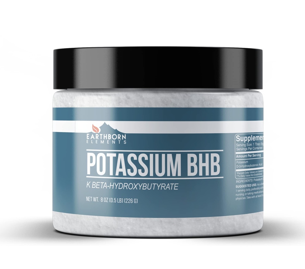 Earthborn Elements P properties D-Beta-Hydroxybutyrate 8 oz, Pyum BHB, Her Zaman Saf
