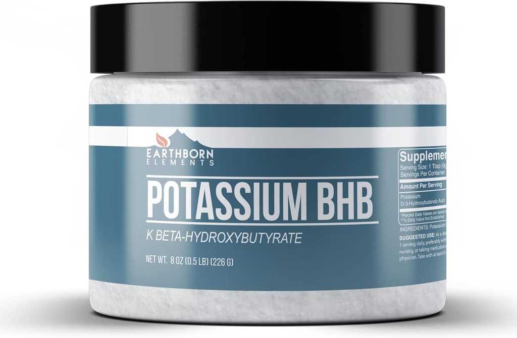 Earthborn Elements P properties D-Beta-Hydroxybutyrate 8 oz, Pyum BHB, Her Zaman Saf