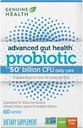 Gerçek Sağlık Probiyotikleri, 50 Milyar CFU, Daily Care, 15 Diverse Strains, Soy Free, Gluten Free, Vegan Gelişmiş Gut Health (60 Kont) için Gecikmiş-Release Capsules