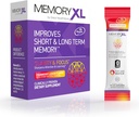 MemoryXL, Μαγνήσιο L-Θρεονικό: Συμπλήρωμα εγκεφάλου για Μνήμη & Εστίαση; Magtein®, Phosphatidylserine, Βιταμίνη Mix. Βελτιώνει τη μνήμη Εστίαση Προσοχή Μάθηση & Λογική. 0 Ζάχαρη, 0 Cal, 30pk Cranberry Lemon