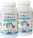 Eniva Omega-3 ιχθυέλαιο υψηλής EPA/DHA Premium ιχθυέλαιο ημερήσιο συμπλήρωμα 2 συσκευασίας (240 caps)