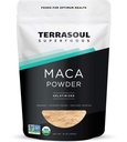 Terrasoul Superfoods Βιολογική Ζελατινοποιημένη σκόνη Maca, 16 Oz, Ισορροπία ορμονών, Ενέργεια Boost, και Superfood Smoothies με Περουβιανή ρίζα Maca, Gelatinized για Easy Digestion
