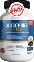 Gluco Pure Ultra Diyetary Supplement, 60 Capsules, maksimum Güçlü, Sağlıklı Kan Şeker Seviyelerini Destekler, Genel Sağlık (1)