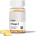 Ωμέγα 3 EPA & DHA, ιχθυέλαιο 1000mg ανά υπηρεσία, υποστηρίζει την καρδιά, τον εγκέφαλο, το δέρμα και την υγεία των ματιών, δεν Burp-Back, 30 Softgels, 30 ημέρες προσφοράς