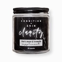 Lion's Mane & Tremella Mushroom Men's Skin Care Acne Supplement: Cognition + Skin CLARITY - Heal your Skin fromWithIN! (Vegan)