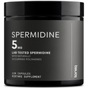 Toniiq Ultra Concentrated 500mg Spermidine Supplements for Men and Women - Non-Synthetic Spermidine Standardized to No Less Than 1% - 5mg per Serving Rice Germ Extract