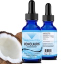 Absonutrix Monolaurin Liquid Extract - 4oz Liquid, 830 mg 142 Σερβιέτες, Made in USA, Γρήγορη απορρόφηση, Ισχυρά συστατικά ποιότητας, μη GMO, GMP Certified Facility, Cruelty-free Products a