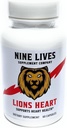 NINE LIVES Lions Heart Daily Life Supplement. CoQ10, Magnezyum, L-Carnitine, Tautine, Nattokinase, Niacin