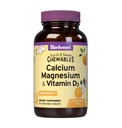 Bluebonnet Beslenme Magnezyum Plus Vitamin D3 Dünyasweet, Bone Health & Muscle Relaxation, Soy-Free, Gluten-Free, Kosher, Dairy-Free,90 Orange Vanilla Flavored Chewable Tabletler
