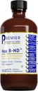 Premier Research Labs Max B-ND - Liquid Vitamin B Complex για την υγεία του ήπατος και του εγκεφάλου, υπογλώσσιες σταγόνες για άνδρες και γυναίκες με θειαμίνη, B12 & B6-8 Fl Oz μπουκάλι
