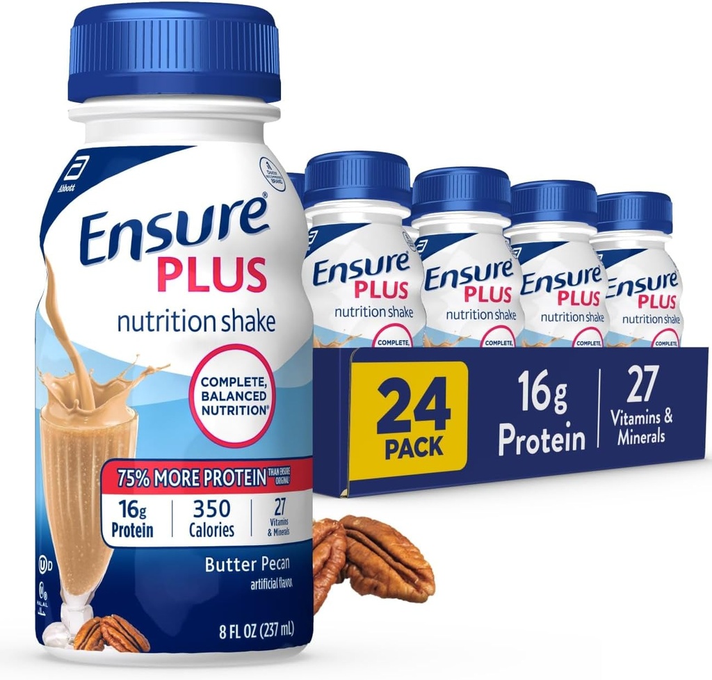 Εξασφαλίστε Plus Butter Pecan Διατροφή Shake 
