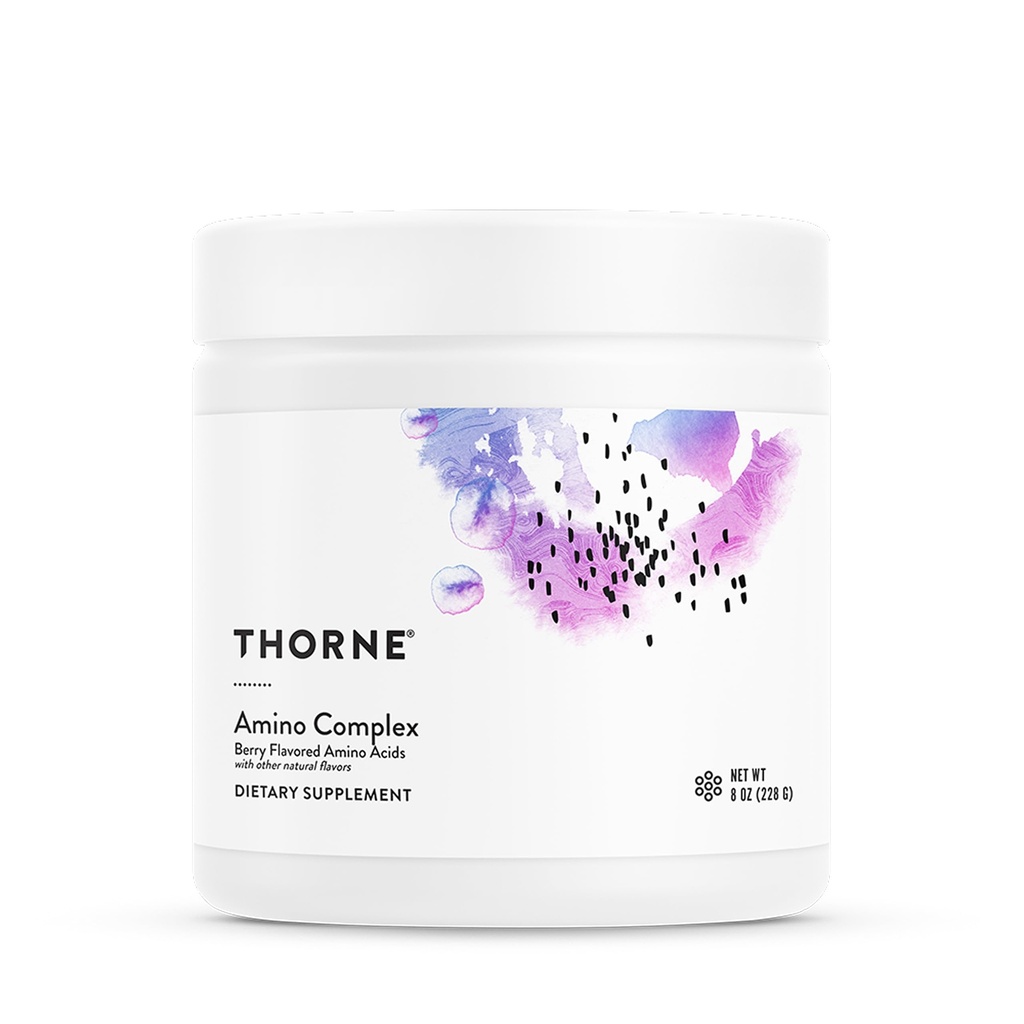 THORNE - Amino Kompleksi - Klinik olarak-Validated EAA ve BCAA Toz Pre veya Post-Workout için - Lean Muscle Mass & Egzersiz Recovery* - Spor için sertifikalı - 30 Hizmet - 8.0 Oz - Berry