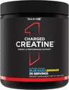 Κανόνας 1 Φορτισμένη Creatine - Multi-Function συμπλήρωμα προπόνησης με Createine, Electrolyte, and Energy Blends for Intensity, Performance, & Hydration Support (30 Servings, Blue Razz Lemonade)
