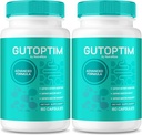 (2 Pack) GutOptim Vitamini, Gut Health için Gelişmiş Formula Capsules, GutOptim All Natural Supplement for Digestive Wellness, Ekstra Güçlü Resmi Formula, Gut Optim İncelemeleri (120 Capsules)