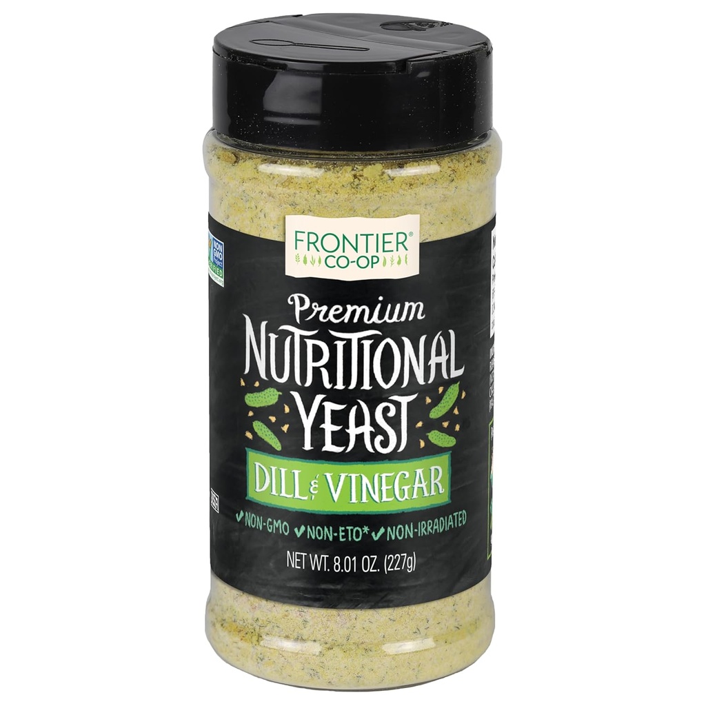 Frontier Dill & Vinegar Beslenme Yeast Meeting, 8.01 Ounce