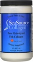 SeaSourceTM Collagen Pure HYDROLYZED Fish Collagen Dietary Supplement Powder - Made in Canada from The Skins of Wild Caught Cod.