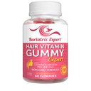 Bariatric Expert Hair Vitamin Gummies – Γρήγορο συμπλήρωμα διατροφής για ενήλικες Post Bariatric Surgery, Nutritionist Συνιστάται, Essential Daily Formula for Optimal Wellness - 60 Count