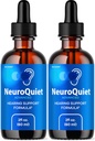 (2 Pack) NöroQuiet Drops - Resmi NöroQuiet Günlük İşitme Desteği Tüm Doğal Temiz Sıvı Kulak Sağlığı için Gelişmiş Formula, Auditory Clarity & İç Kulak Denge İncelemeleri, 2 Şişeler 2 Aylar için