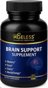 Dayless Brain Supplements for Memory and Focus & Cognitive Improvement | Nootropic Brain Supplement for Men & Women | Support mental Clarity & Neuro Health | Including B6, B12, 60 Capsules