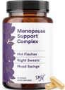 Kadınlar için Menopause Supplements Hot Flashes & Night Sweats | Hormon Dengesi, Kadınlar ve Perimenopause Destek | Black Cohosh, DIM & Red Clover | 60 Ct (2 Ay Supply)