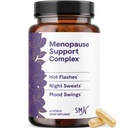 Kadınlar için Menopause Supplements Hot Flashes & Night Sweats | Hormon Dengesi, Kadınlar ve Perimenopause Destek | Black Cohosh, DIM & Red Clover | 60 Ct (2 Ay Supply)