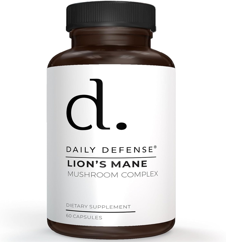 Lions Mane Mushroom Supplement 200 mg - Reishi, Maitake, Shiitake, & Chaga - Memory & Focus Brain Support Supplements, 60 Nootropic Capsules, ABD'de Yapıldı