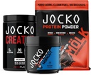Jocko Yakıt 3 Paketi - Kretine, Chocolate Peanut Butter MOLK proteini ve Pop Nitro Pre Workout