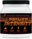 Primed Intensity Pre-Workout Supplement - All Natural - Beta-Alanine, Caffeine, Kretine, Citrulline, NONT (24 Hizmet) (Raspberry Lemonade)