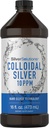 Carlyle Colloidal Silver Liquid | 10 PPM | 16 fl. Oz (473 mL) | Nano Silver Technology Solutions | Vegetarian, Non-GMO, Gluten Free Supplement Supplement