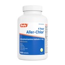 4 Saat Aller-chlor - Chlorpheniramine 4 mg - Antihistamin - 1000 Tablet (1 Pack)