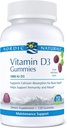 Nordic Naturals Pro Vitamin D3 Gummies, Wild Berry - 120 Gummies - 1000 IU Vitamin D3 - Büyük Tadı - Sağlıklı Bones, Mood & Immune System Function - Non-GMO - 120 Hizmet