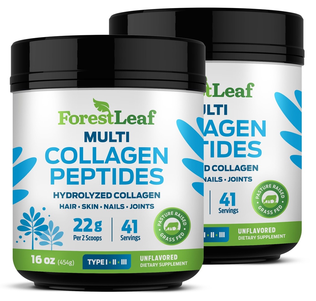 Collagen, Toz Unflavored - Hydrolyzed Collagen Protein Toz Tip 1, 2 & 3 - Grass Fed Keto Collagen Toz for Women & Men - Vital Hair, Skin, Nails, Commons, Recovery, 11g Per