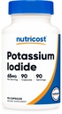 Nutricost P properties Iodide (KI), 90 Capsules, 65 mg P Properties Iodide Per Service, Vegetarian, Non-GMO & Gluten Free