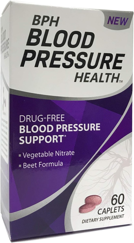 Bakım Diyeti Supplement Caplets, Mor, Beetroot, 60 Kont